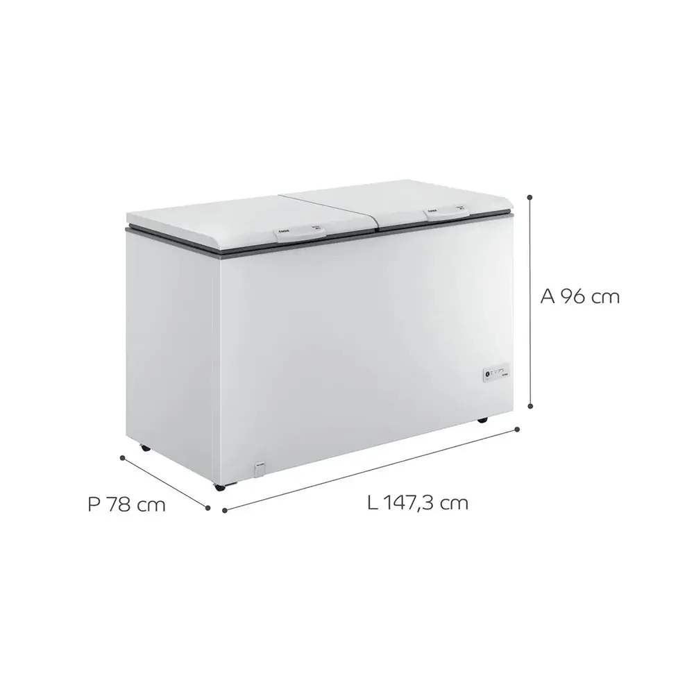 FREEZER HORIZONTAL CONSUL CHB53EBBNA 534LT BRANCO 220V 3