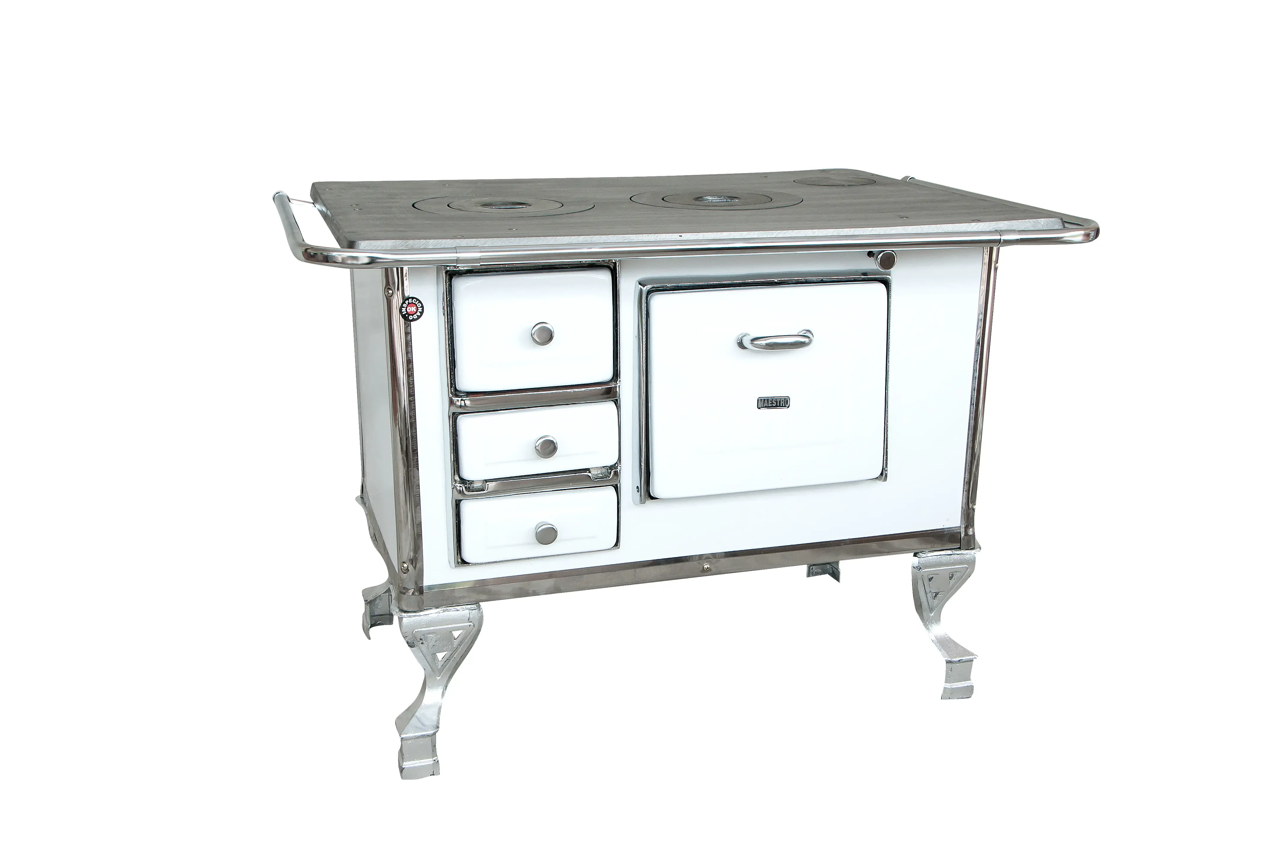 FOGAO LENHA MAESTRO 2 DIREITO BRANCO