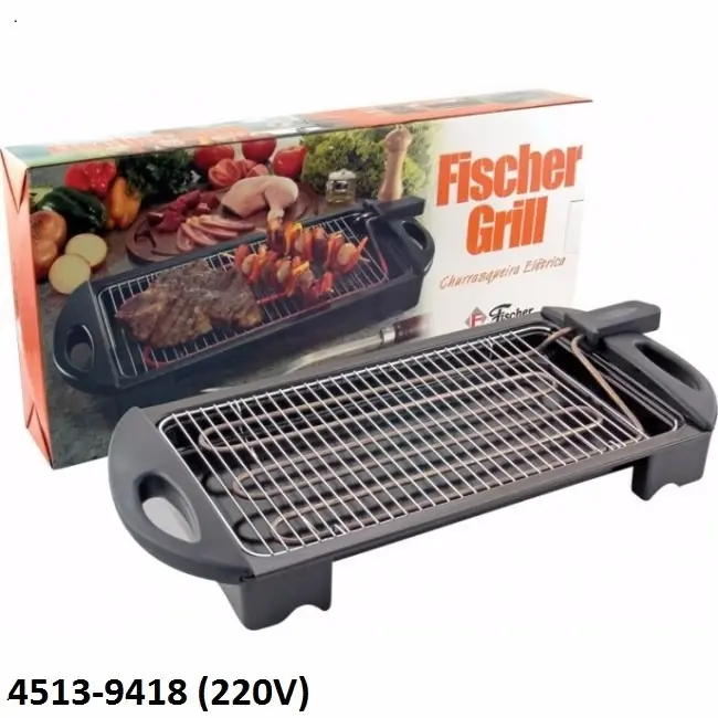 CHURRASQUEIRA ELETRICA FISCHER 4513 GRILL 220V