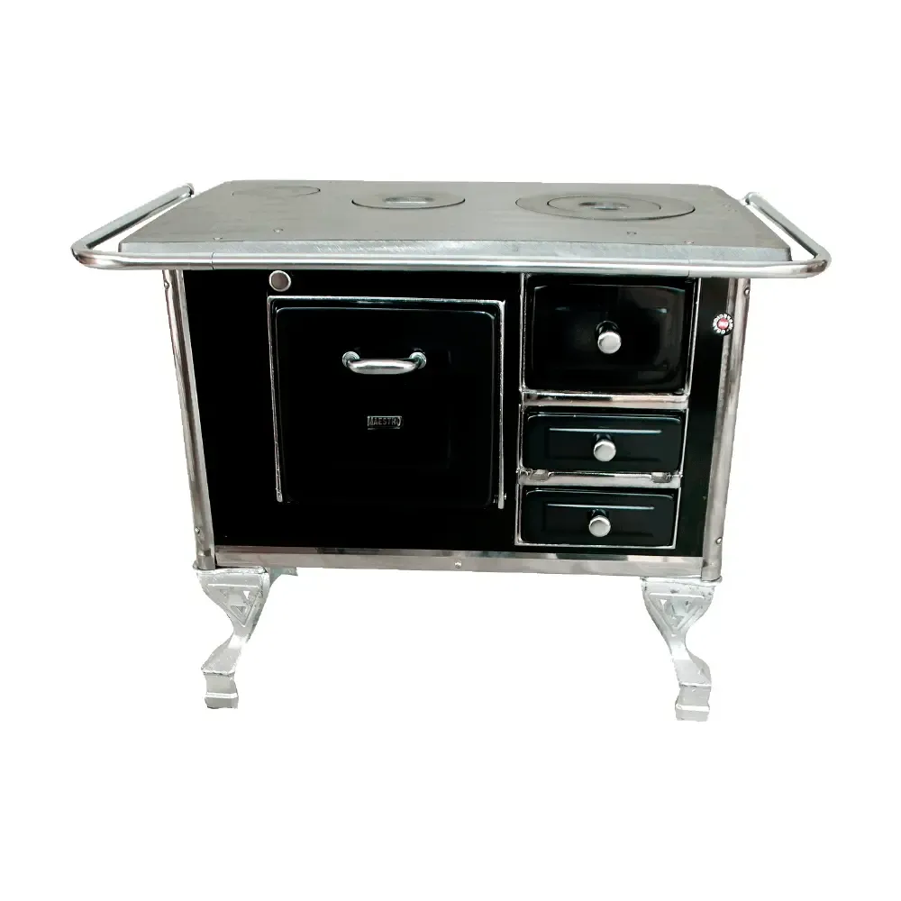 FOGAO LENHA MAESTRO 1 ESQUERDO PRETO