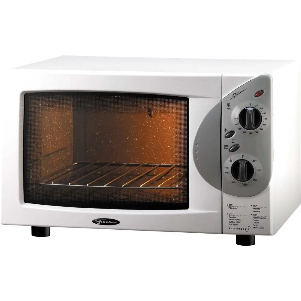 FORNO ELETRICO 44LT FISCHER 1323 GRILL BRANCO 220V