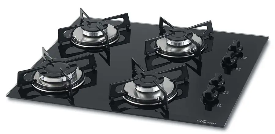 FOGAO MESA 4B FISCHER 1519 VD PRETO BIVOLT