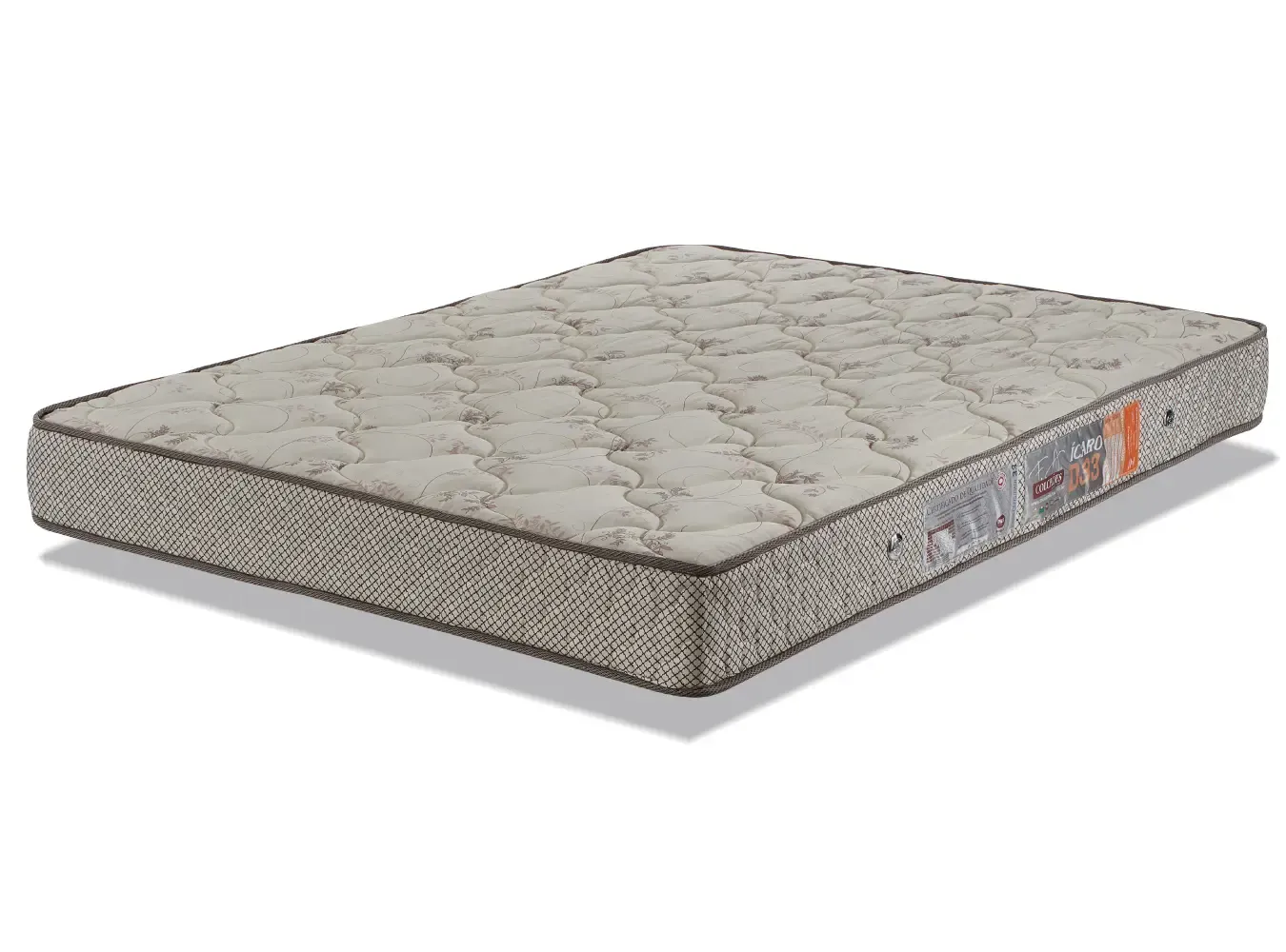 COLCHAO MARINGA ICARO D33 138X188X017 BEGE P/100KG