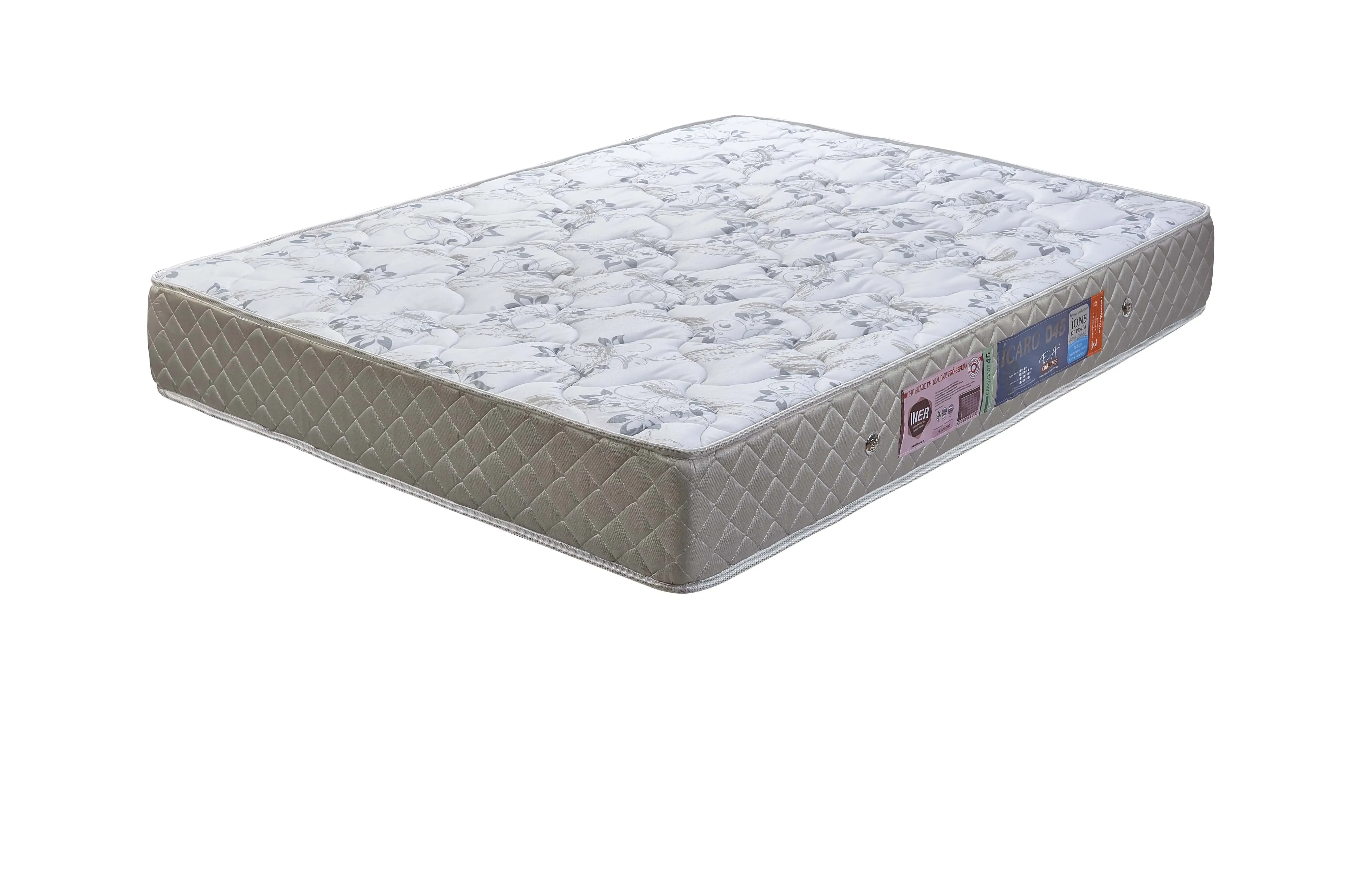 COLCHAO MARINGA ICARO D45 138X188X017 BEGE P/150KG