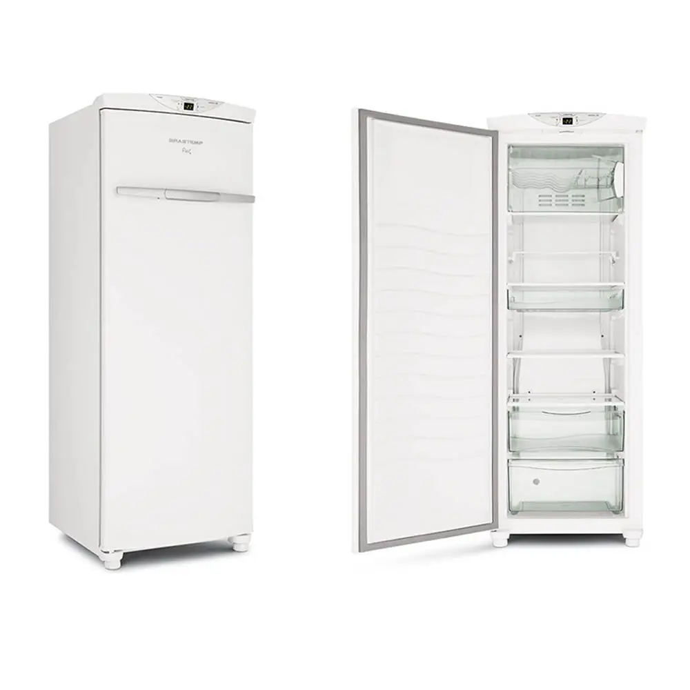 FREEZER VERTICAL BRASTEMP BVR28NBBNA 228LT FROST FREE. BRANCO 220V 3