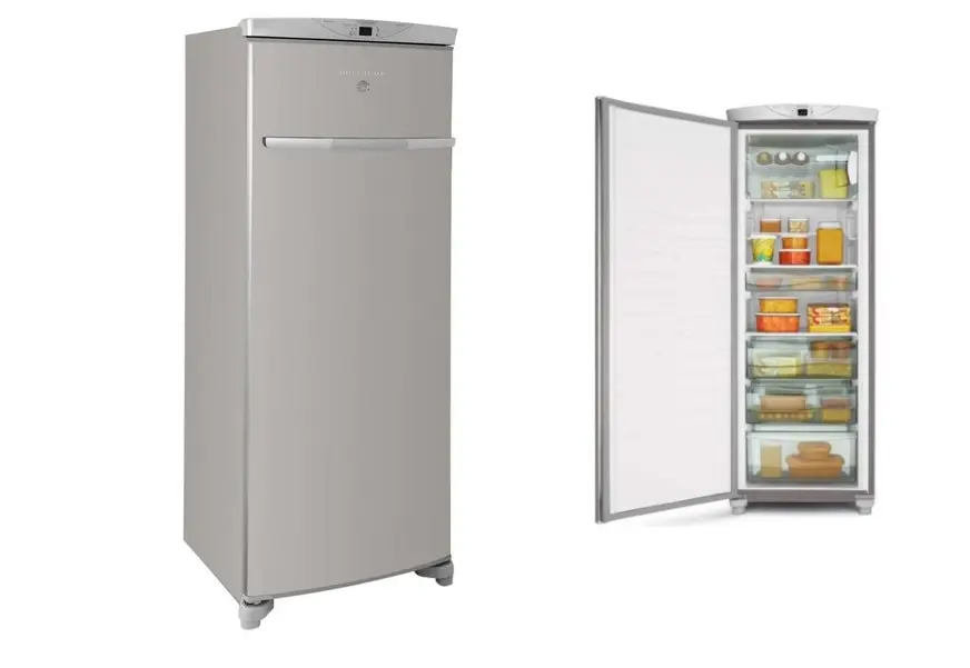 FREEZER VERTICAL BRASTEMP BVR28NKBNA 228LT FROST FREE PLATINUM