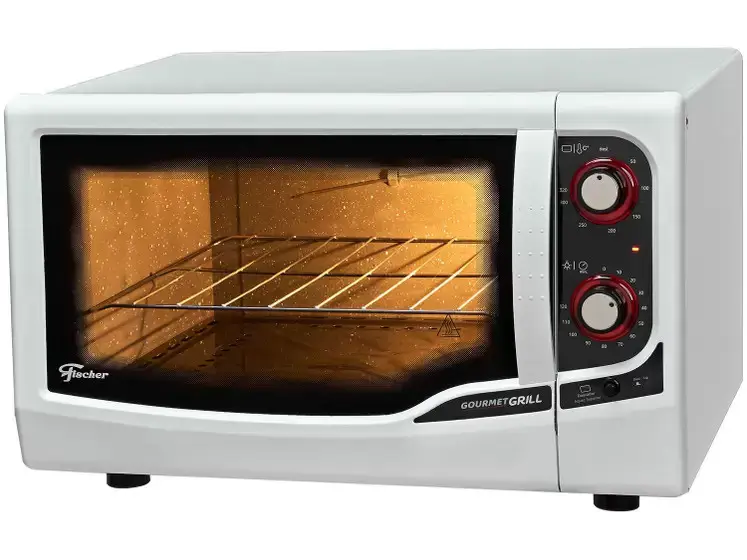 FORNO ELETRICO 44LT FISCHER 9741 G2 GOURMET BRANCO 220V