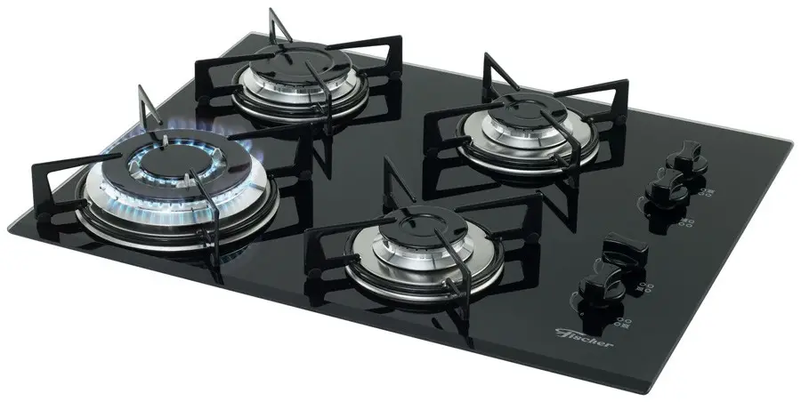 FOGAO MESA 4B FISCHER 9788 TC VD PRETO BIVOLT