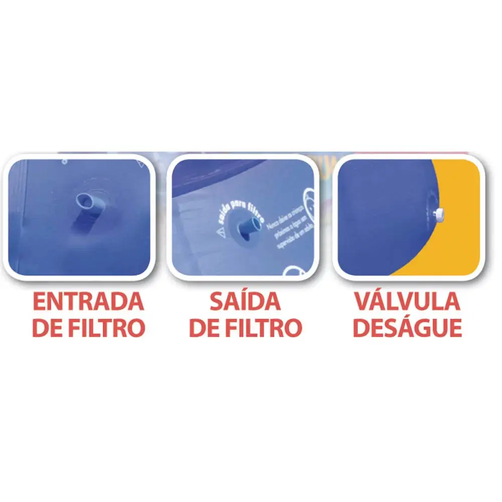 PISCINA MOR SPLASH 4.600L 1054 REDONDA 3M 5