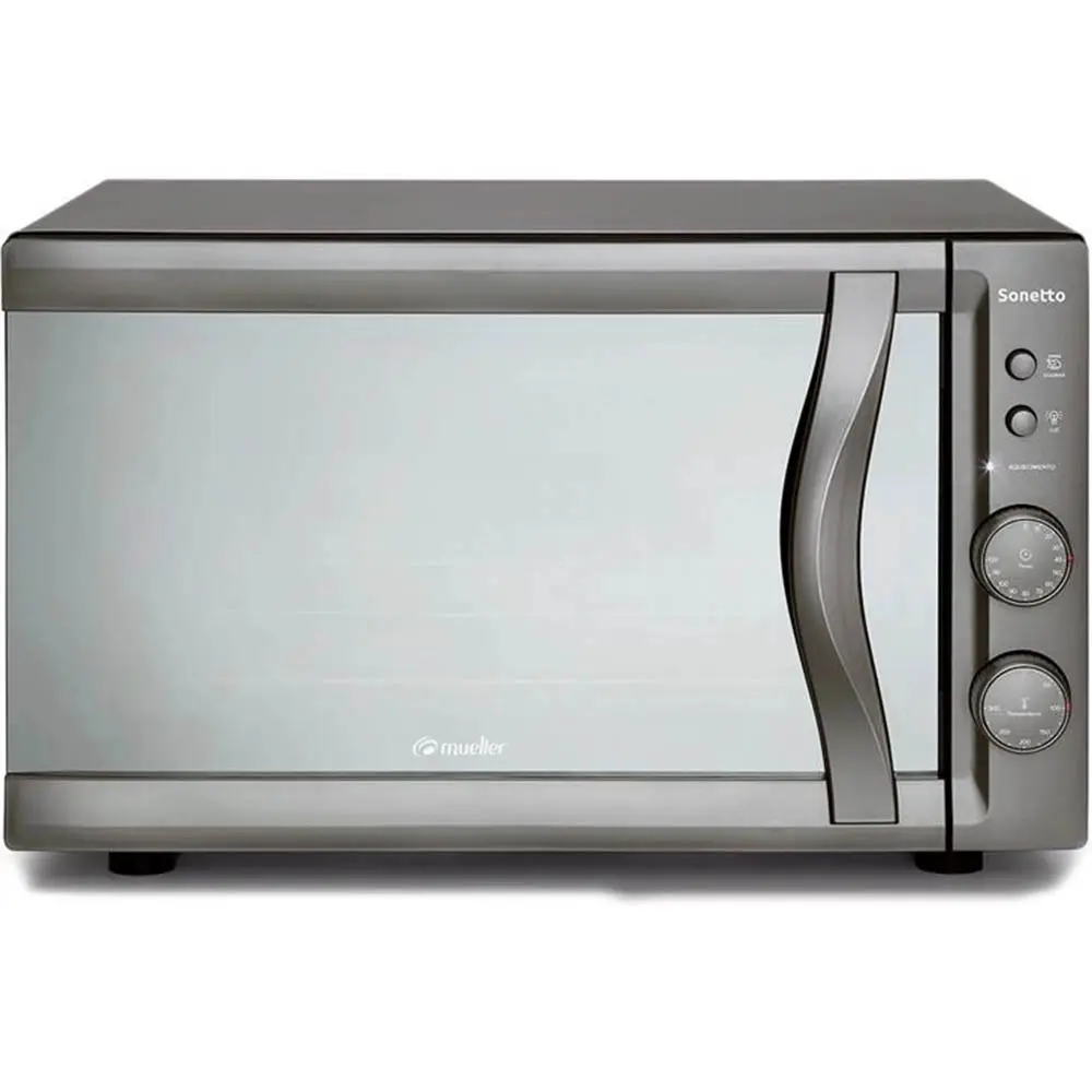 FORNO ELETRICO 44LT MUELLER SONETTO  INOX 601072009 220V