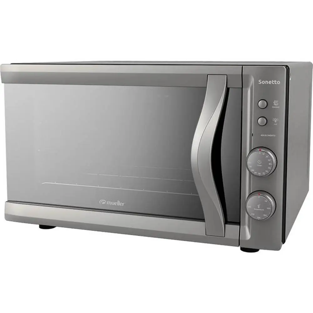 FORNO ELETRICO 44LT MUELLER SONETTO  INOX 601072009 220V 2