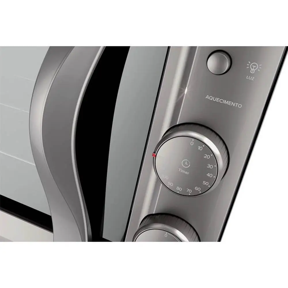 FORNO ELETRICO 44LT MUELLER SONETTO  INOX 601072009 220V 3