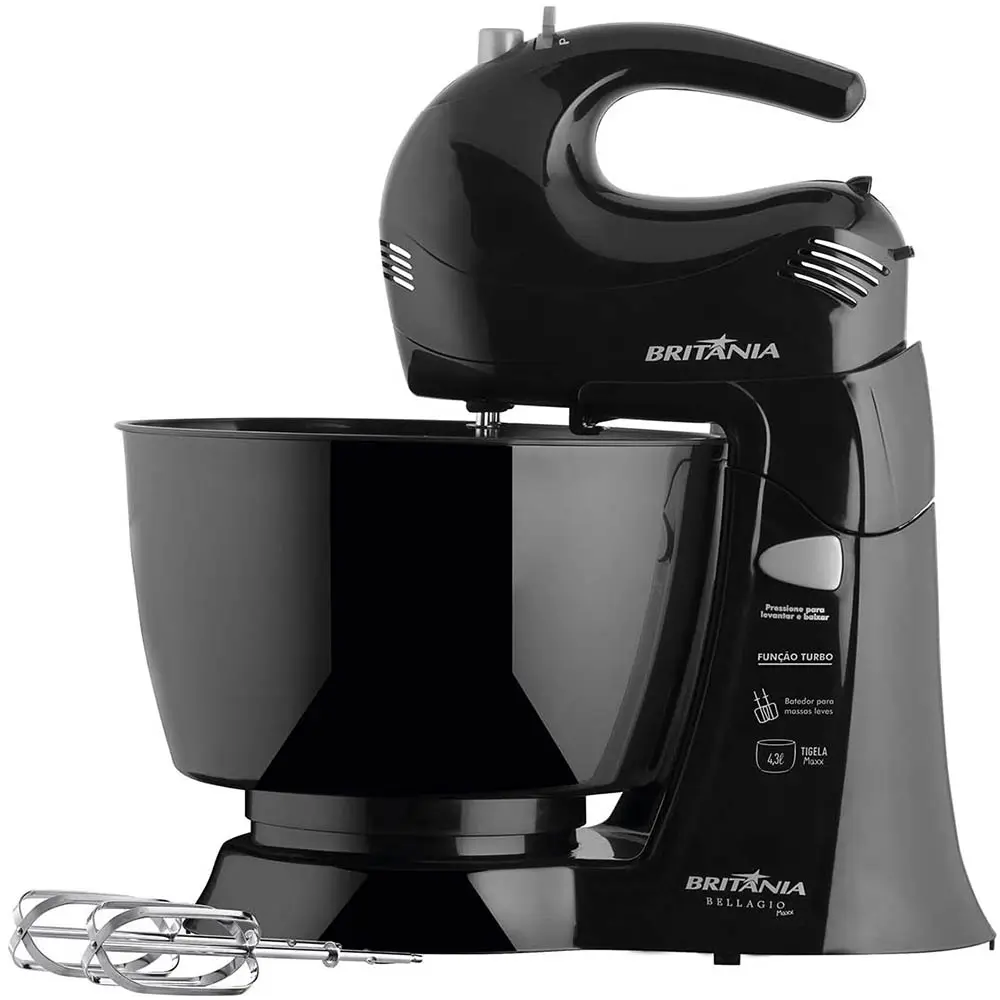 BATEDEIRA BRITANIA DUO PRETA 220V PEROLA MAXX 2 ANTIGA:DIAMANTE e BELLAGIO MAXX 3