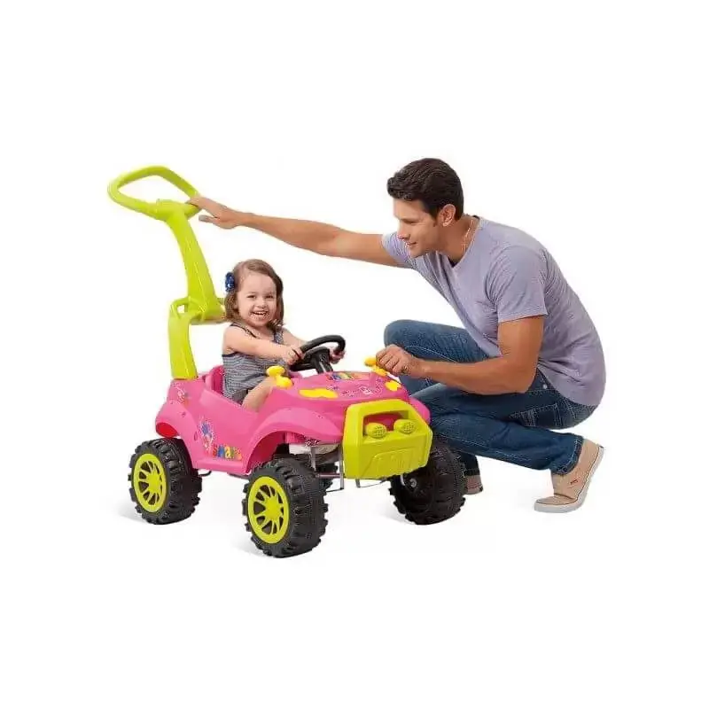 QUADRICICLO BANDEIRANTE 462 SMART PASSEIO E PEDAL ROSA 2