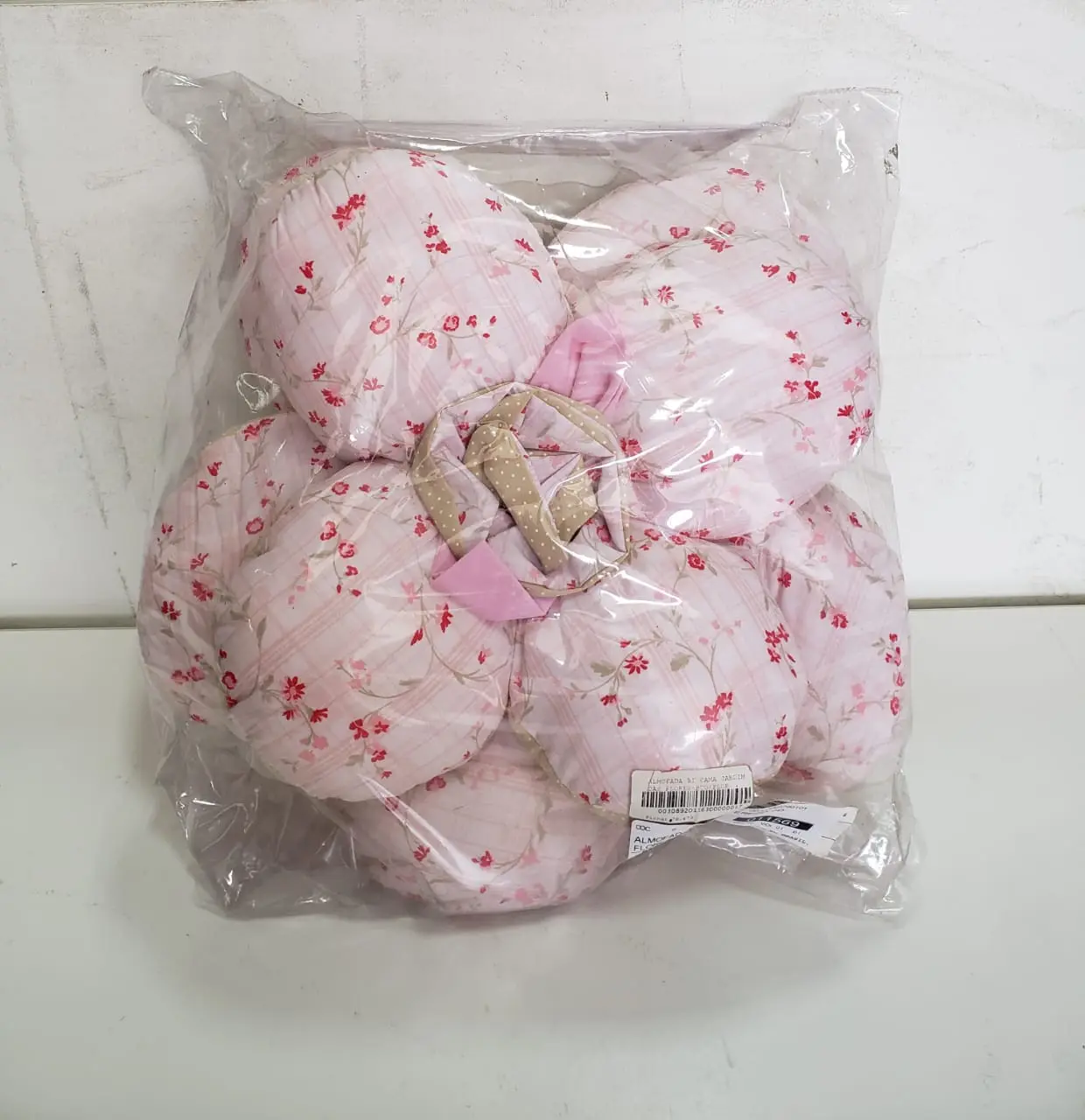 ALMOFADA BICAMA PEREIRA JD FLORES  REF:30892