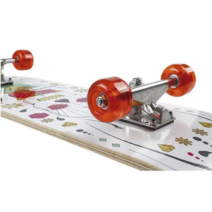 SKATEBOARD MOR INIC SORTIDO ANTIGO:BEL 4019/4020 SEMI-PRO RODAS PU 2