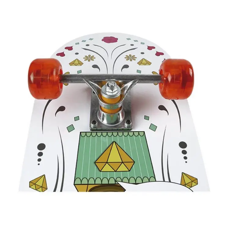 SKATEBOARD MOR INIC SORTIDO ANTIGO:BEL 4019/4020 SEMI-PRO RODAS PU 3