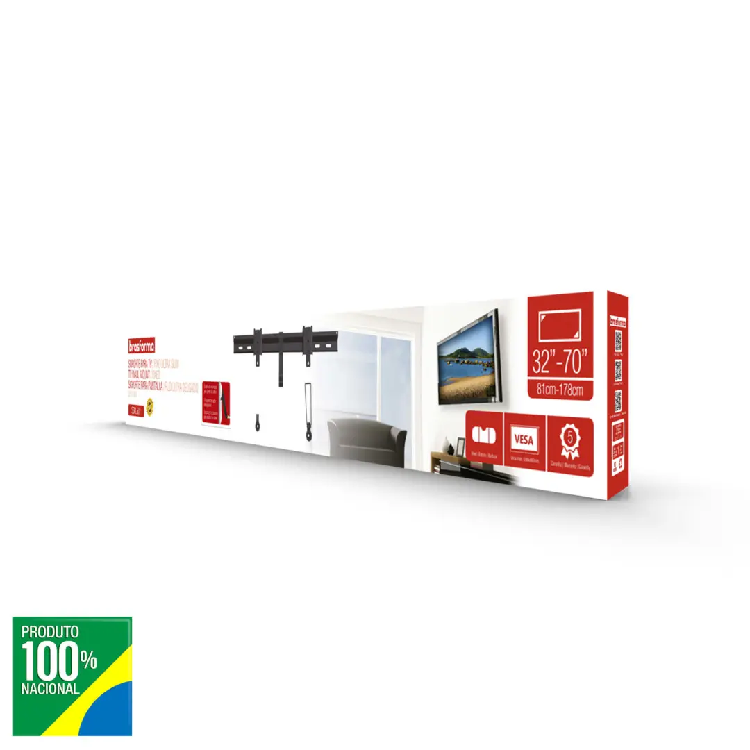 SUPORTE TV BRASFORMA 32/70 LED  REF:SBRL501 2