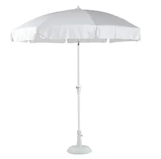 OMBRELLONE GREE HOUSE GARDEN RED. 2,50 BRANCO REF:05344