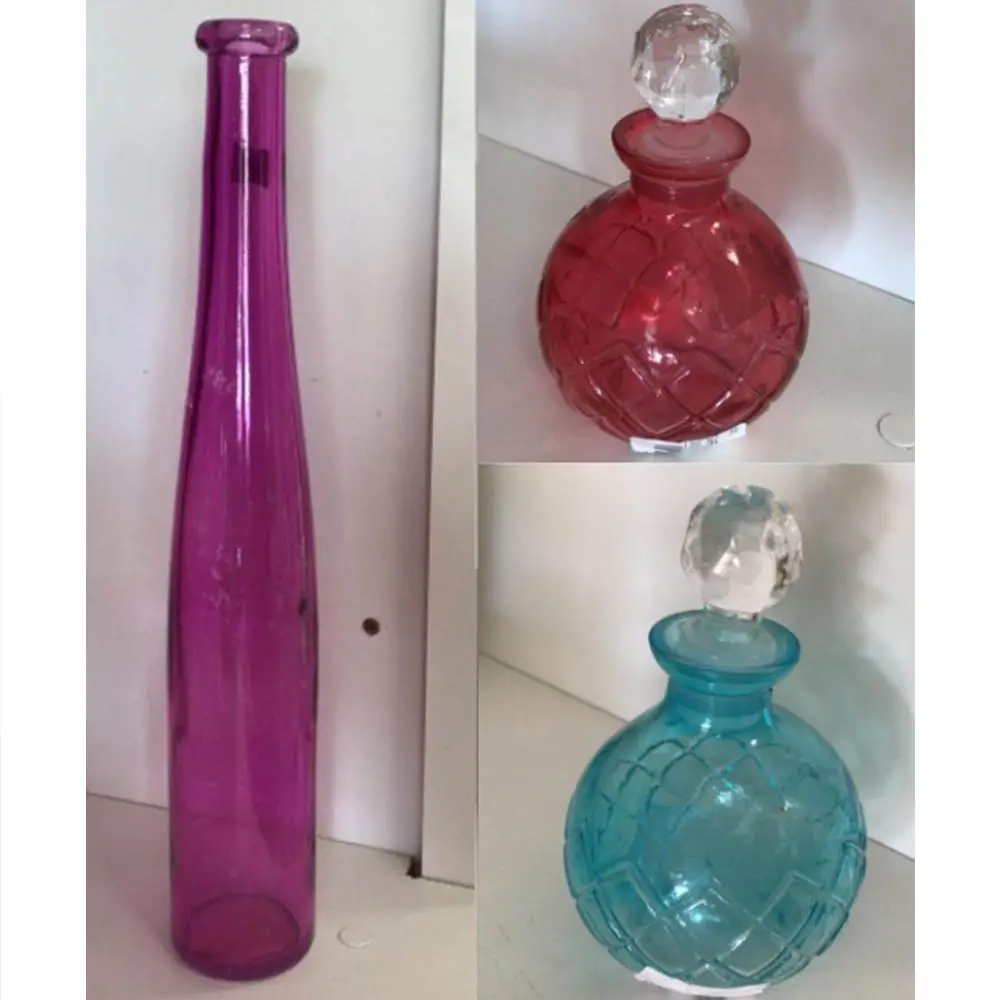 GARRAFA BELLA VIDRO DECORATIVA UNIDADE  REF:LW0044E 2