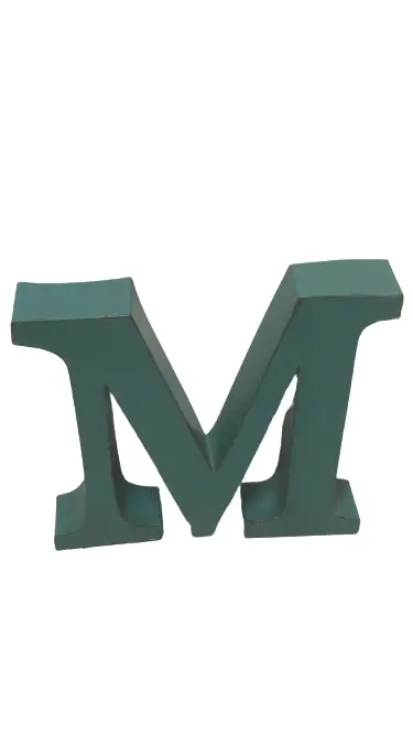 PLACA METAL GERMANIA LETRA DIVERSAS  REF:M BRANCA