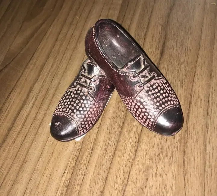 SAPATO DECORATIVO RIBEIRO PAVANI  REF:RESINA