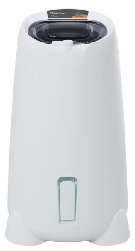 CENTRIFUGA ROUPAS WANKE PREMIUM 15KG SILVER 220V ANTIGA:SOFIA LILAS/SUPREMA