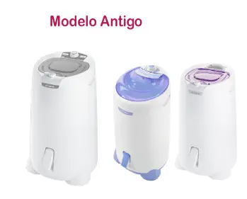 CENTRIFUGA ROUPAS WANKE PREMIUM 15KG SILVER 220V ANTIGA:SOFIA LILAS/SUPREMA 4
