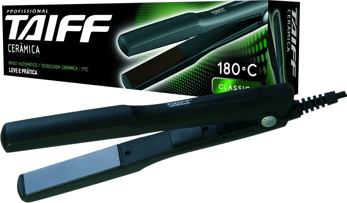 ALISADOR CABELO TAIFF CERAMICA BIVOLT