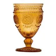 CONJ. TACA AGUA ROJEMAC AUBUSSON C/6 340ML AMBAR