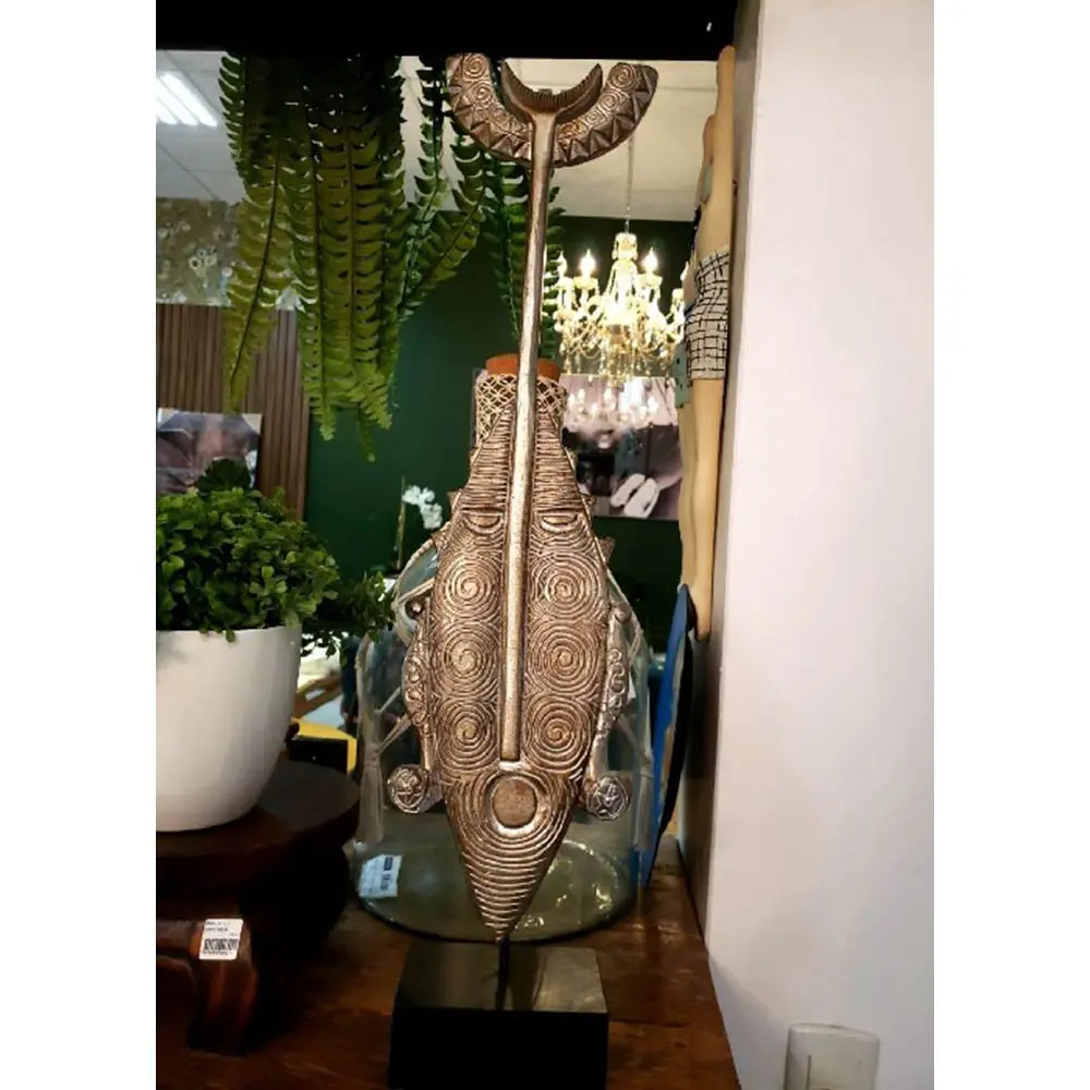 ESCULTURA FLORARTE URSO 57586001 AZUL(BL)