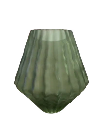 VASO DECORATIVO FLORARTE 98032002 VERDE FOSCO(BL)