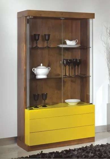 CRISTALEIRA SIER ALPHA PORTAS VIDRO 20549