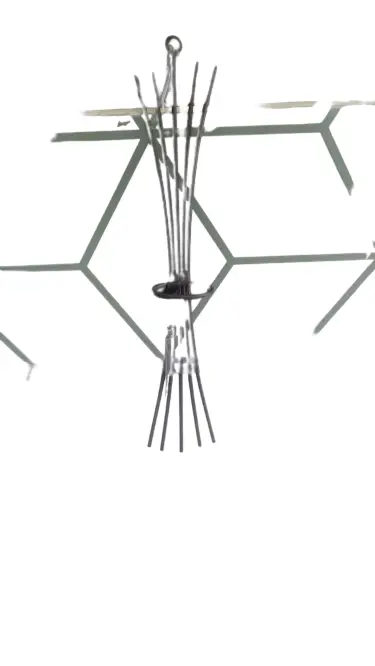 CASTICAL BTC DE FERRO C/ VIDRO PAREDE 1  REF:XY0039