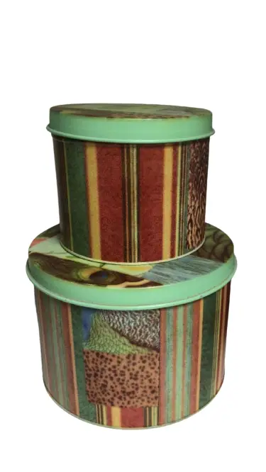 CONJ.CAIXA DECOR. GERMANIA PATCHWORK REF:3536