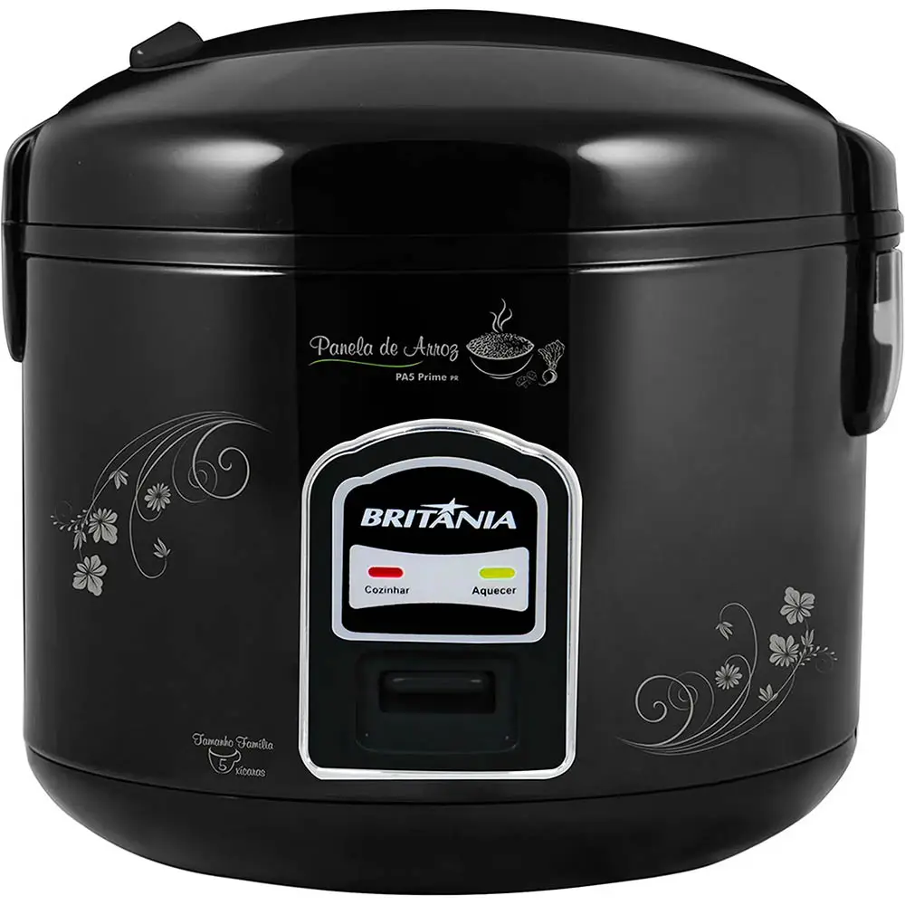 PANELA ARROZ ELETRICA BRITANIA PA5 PRETO 220V
