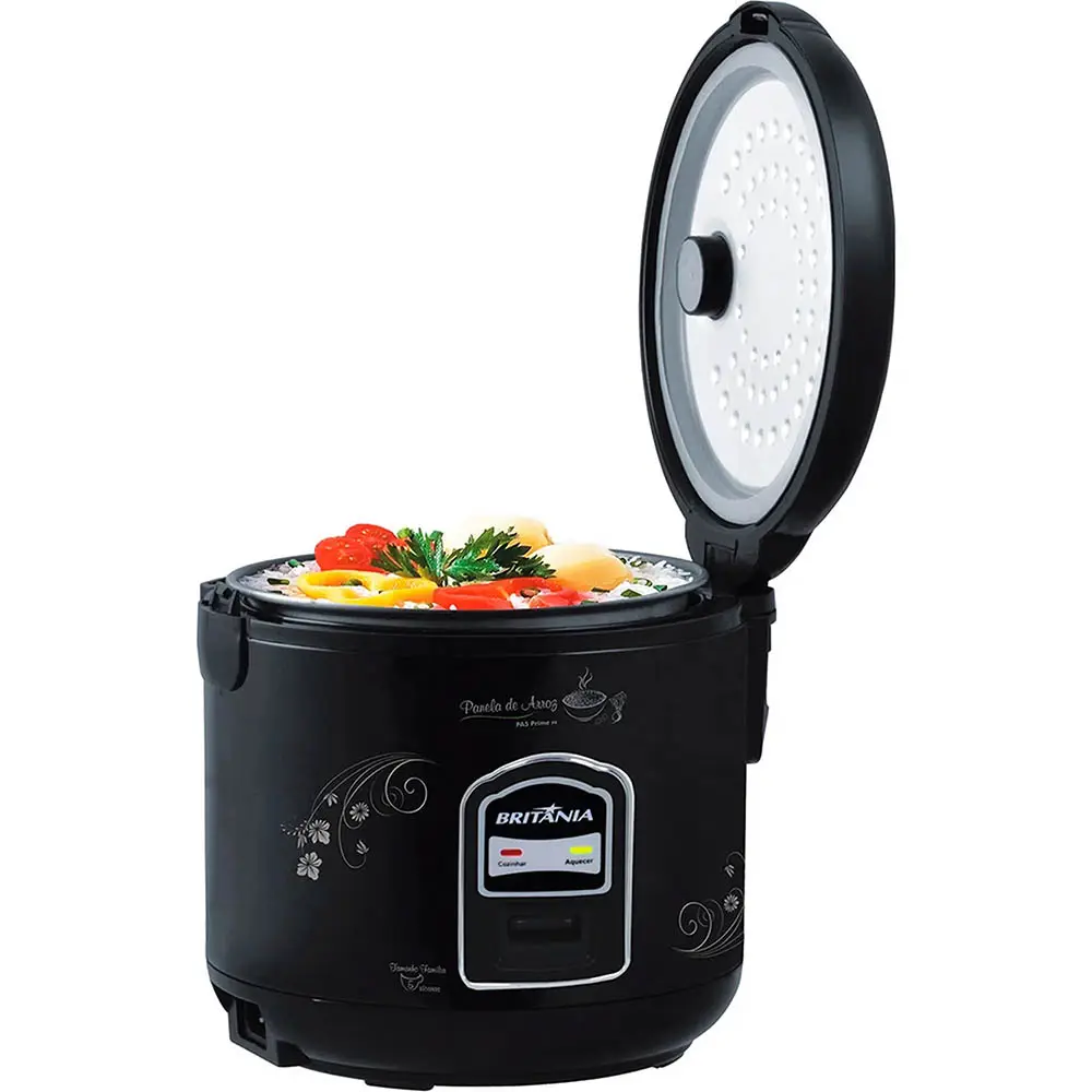 PANELA ARROZ ELETRICA BRITANIA PA5 PRETO 220V 2