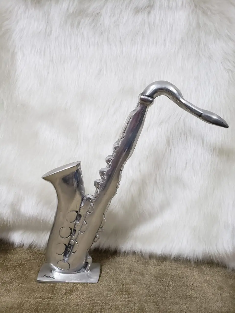 ESCULTURA BOBO DA CORTE METALNOBRE DIVERSOS  REF:8373