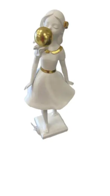 BAILARINA FIGURA MONTARTE RESINA  BRONZE REF:WU73