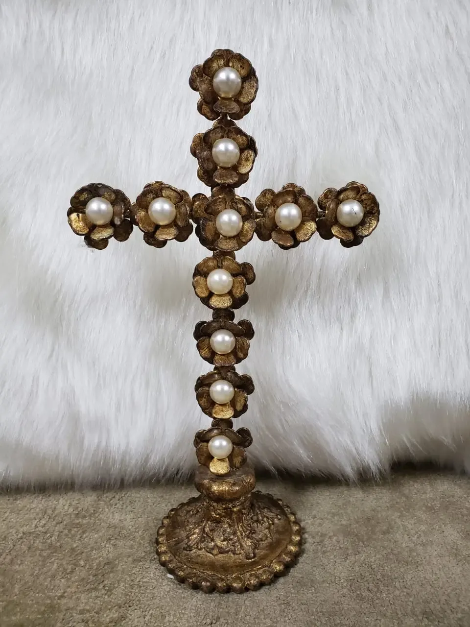 CRUCIFIXO CAMPO VERDE 6  REF:1930