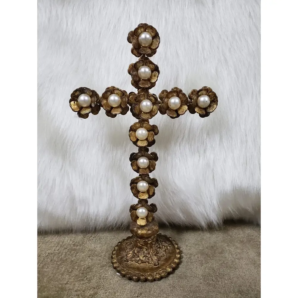 CRUCIFIXO CAMPO VERDE 6  REF:1930 2