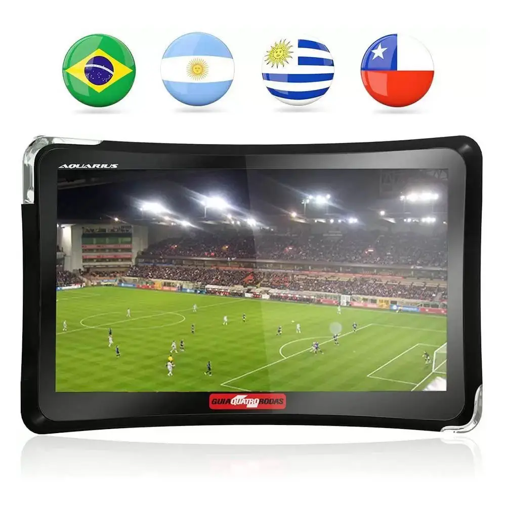 GPS AQUARIUS 4 RODAS 4.3" SLIM PRETO REF:4 RODAS 3