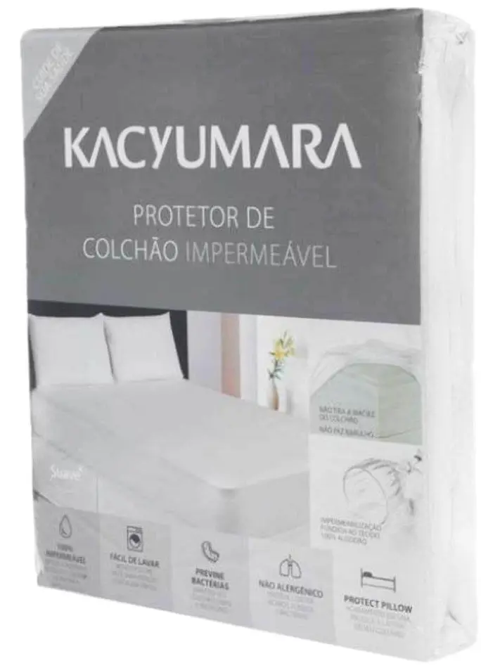 PROTETOR COLCHAO KACYUMARA IMPERMEAVEL KING
