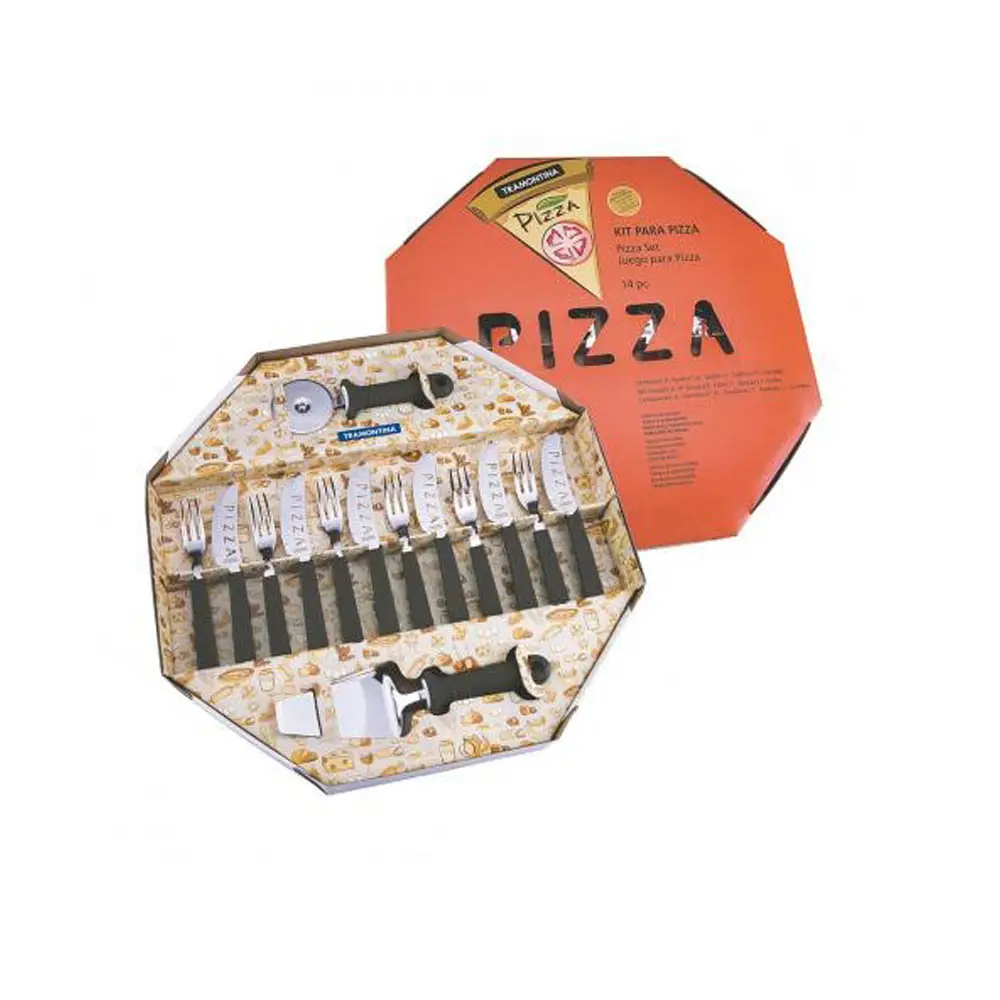 JOGO P/ PIZZA TRAMONTINA 14PC 25099/022 PRETO 3