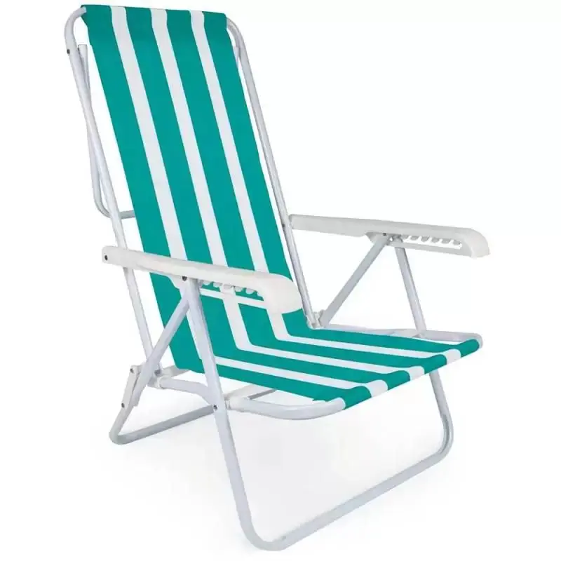 CADEIRA PRAIA RECLINAVEL MOR 2005 ACO 8P 4