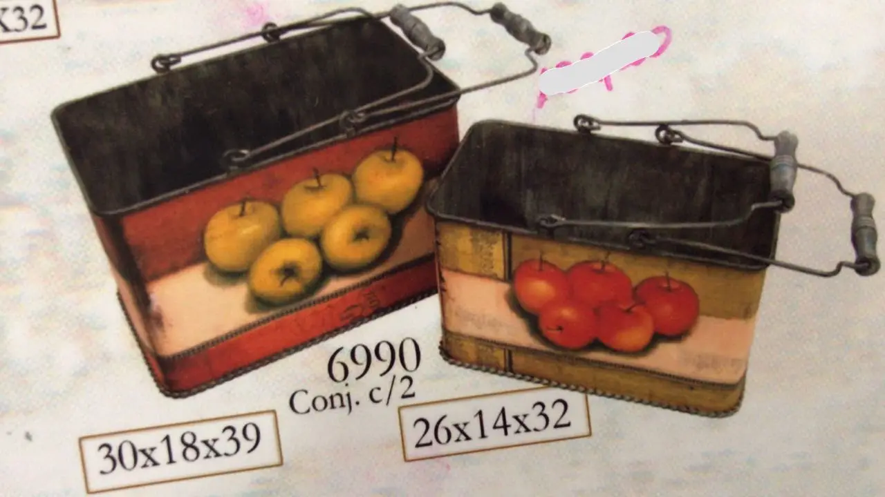 CESTA HOME FRUTAS  REF:HB06990