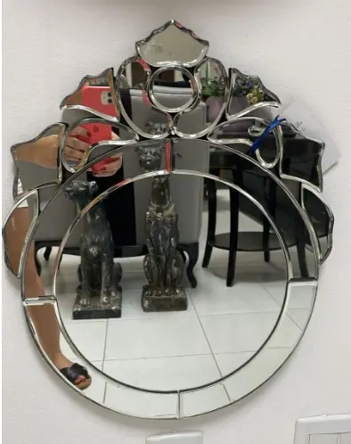 ESPELHO BTC VENEZIANO 6  REF:XA00