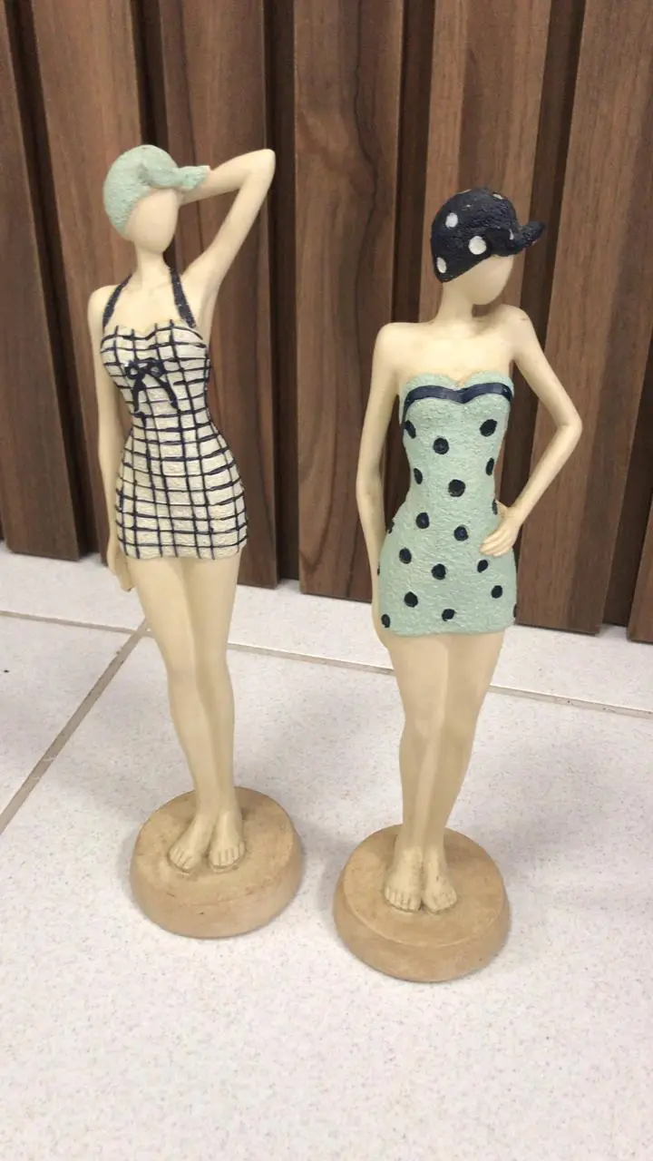 BANHISTA BTC DECORATIVO RESINA  REF:QC008