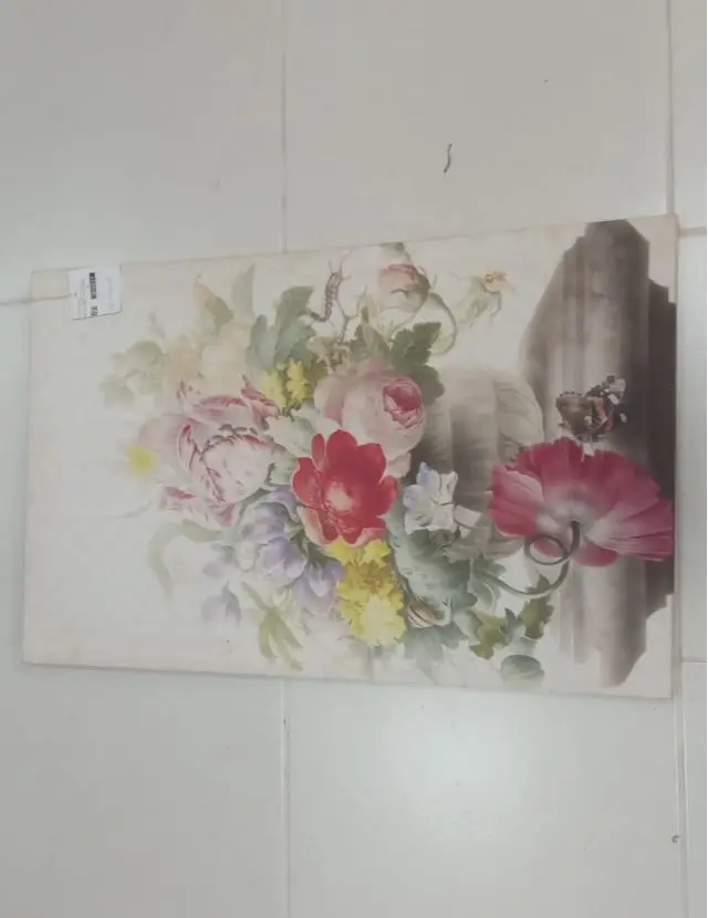 QUADRO UNIQUE FLORES IKAT REF:72311