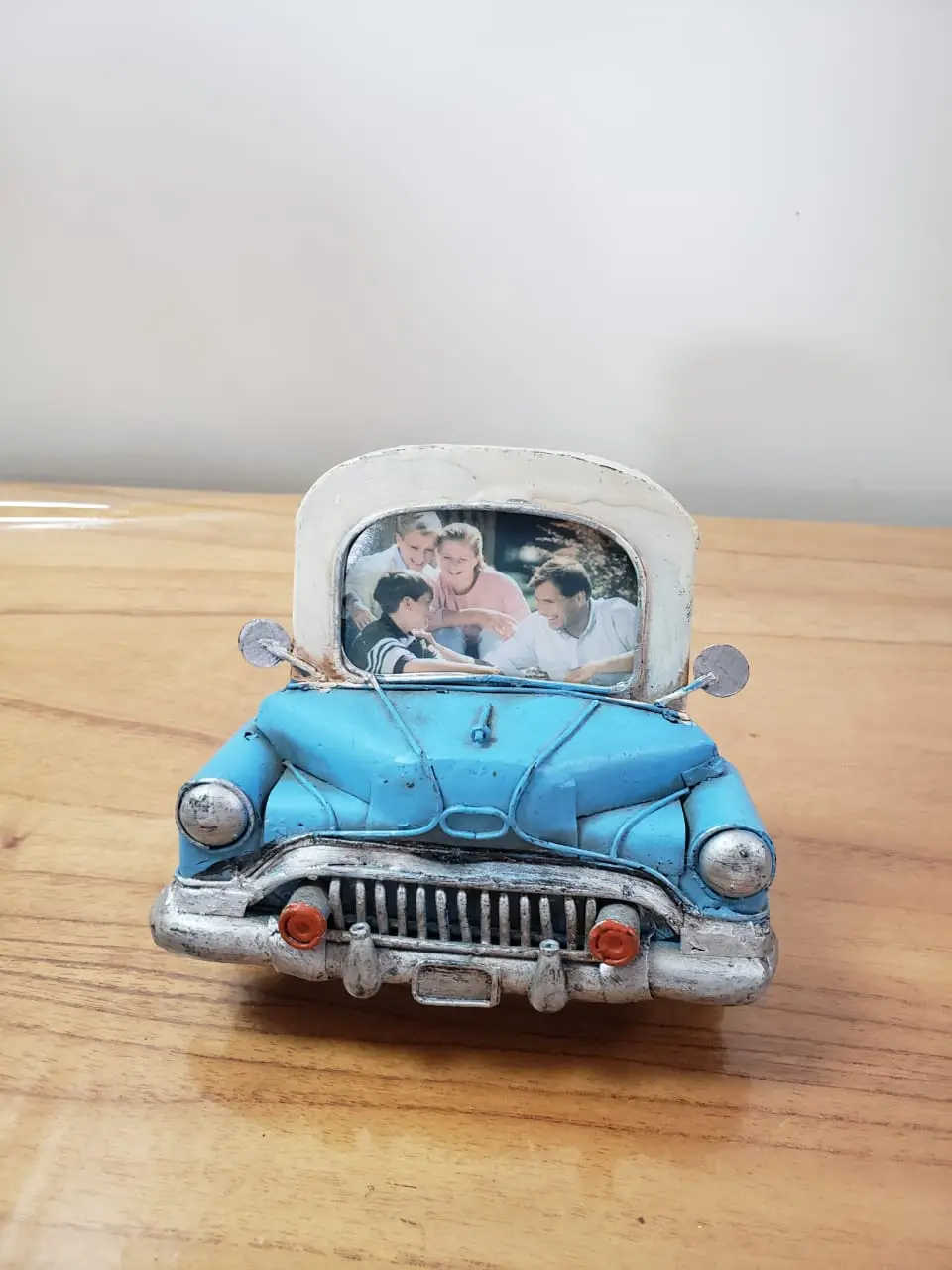 PORTA RETRATO GOODS FRENTE CARRO AZUL